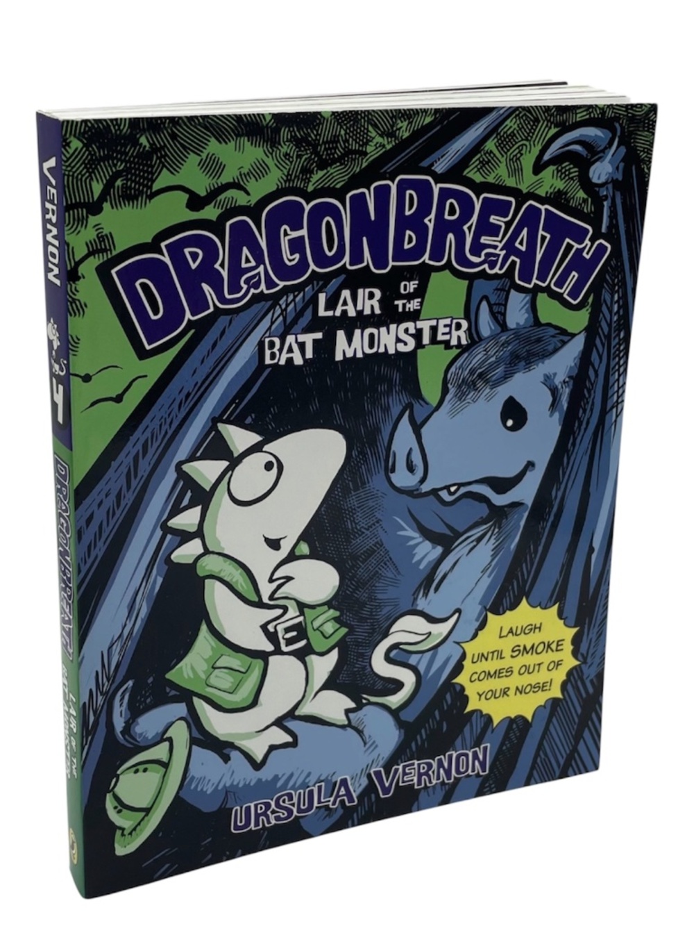 DragonBreath Lair of the Bat Monster paperback book- New